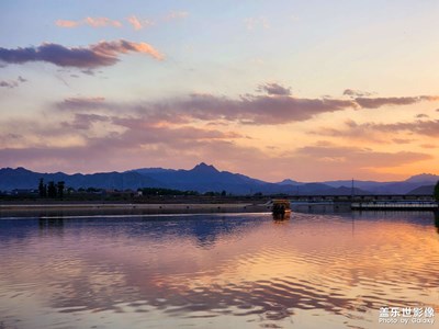 【我的五一】夕陽西下