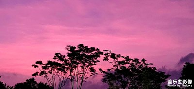 最近所拍攝的夕陽(yáng)照片