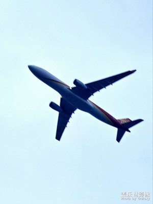 【鏡頭里的夏天】傍晚的飛機(jī)