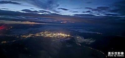 飛機(jī)上對版納的最后一眼～