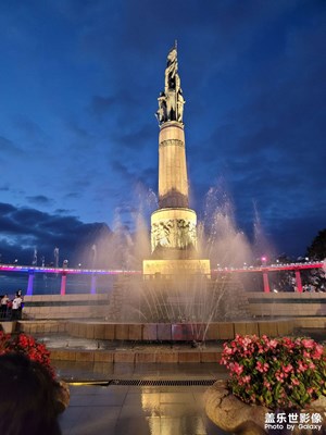 【再見夏天】廣場(chǎng)夜景