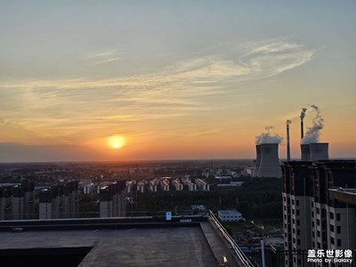 【最美初秋】+傍晚的日落