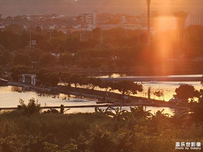【光影之間】+落霞光與影