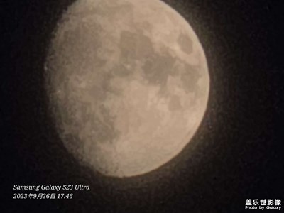 百倍長焦拍月亮