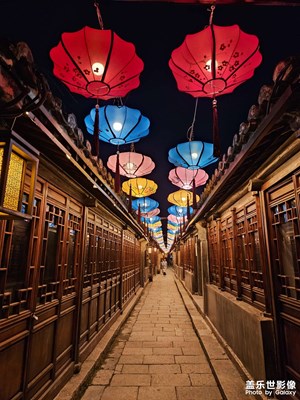 【雙節(jié)同慶】+古鎮(zhèn)喜氣