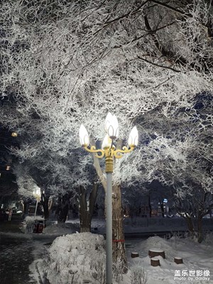 繼續(xù)展現(xiàn)霧凇的美麗