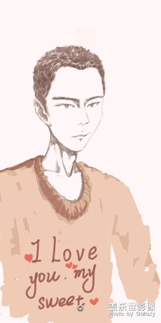 二手入手的note9給我家寶寶畫的畫