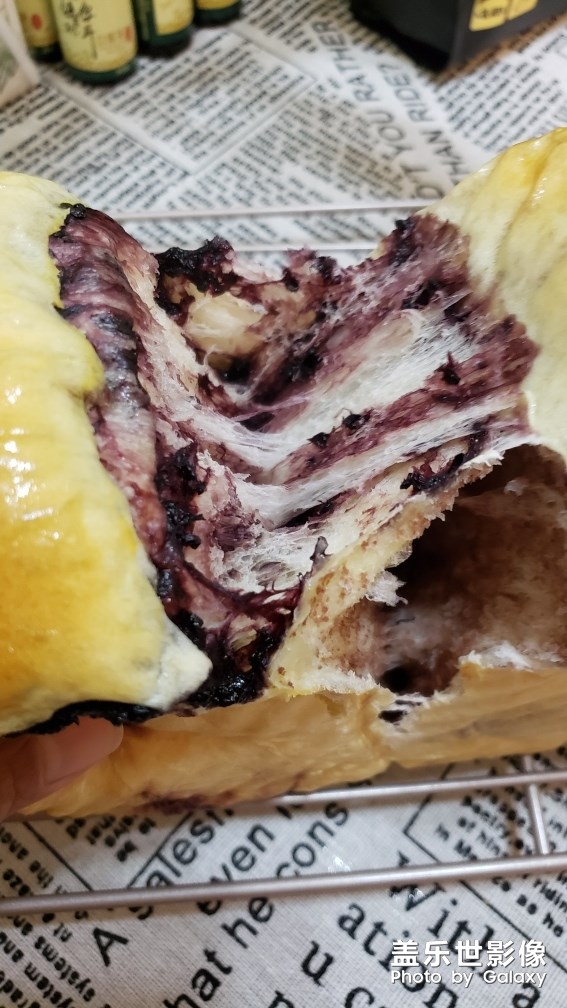 桑葚果醬手撕軟土司