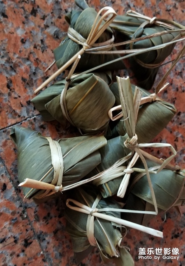 第一次學會包粽子
