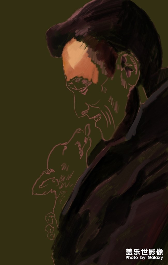 spen繪畫(huà)永遠(yuǎn)的巨星劉德華