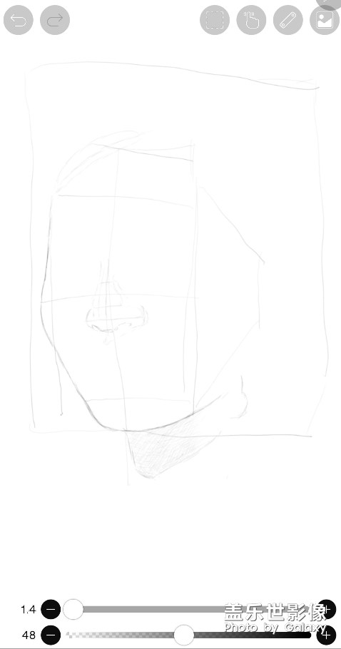 拿出你們的spen,畫起來