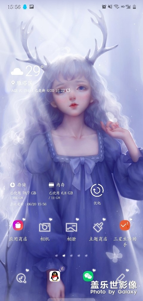 note10+主題壁紙顯示出問題