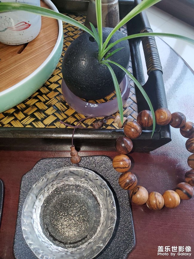 雨天自己布置的茶席