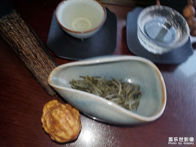 雨天自己布置的茶席