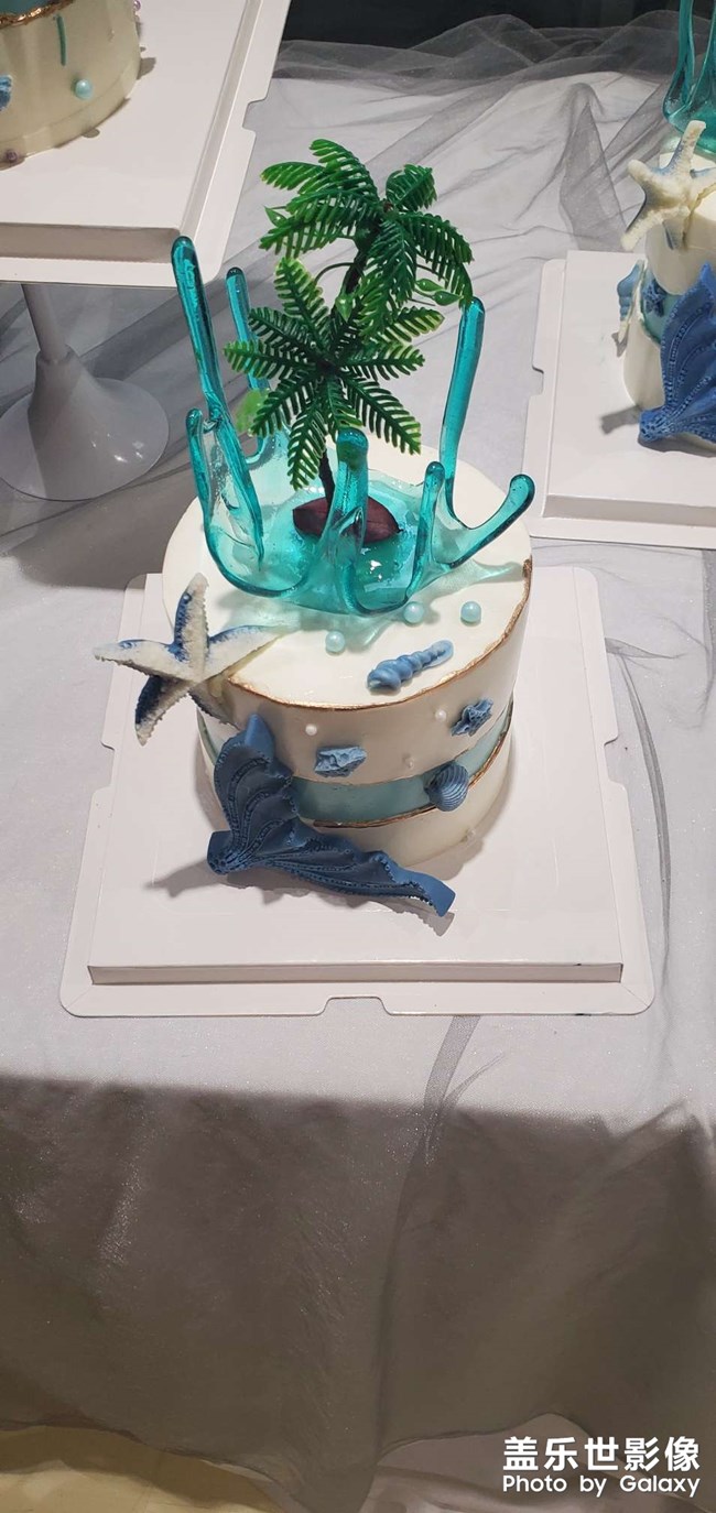 裱花日韓蛋糕，生日蛋糕