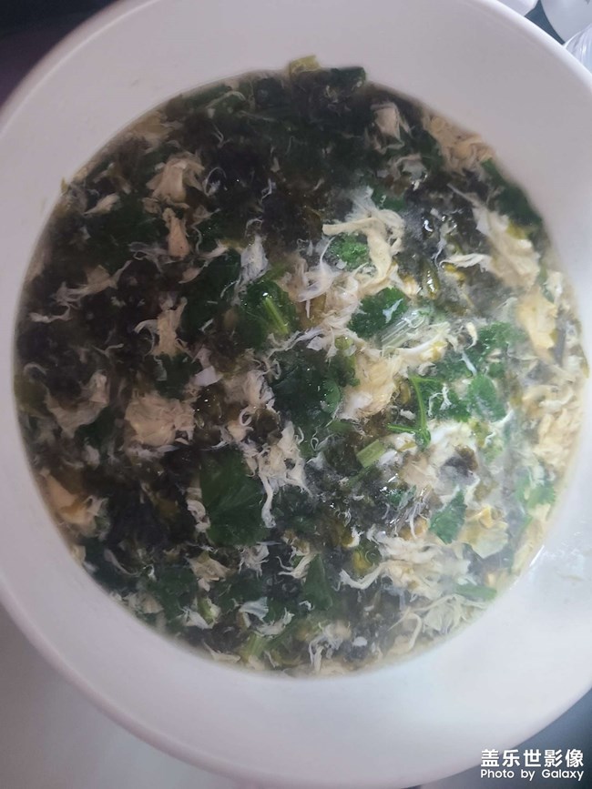 紫菜蛋花湯