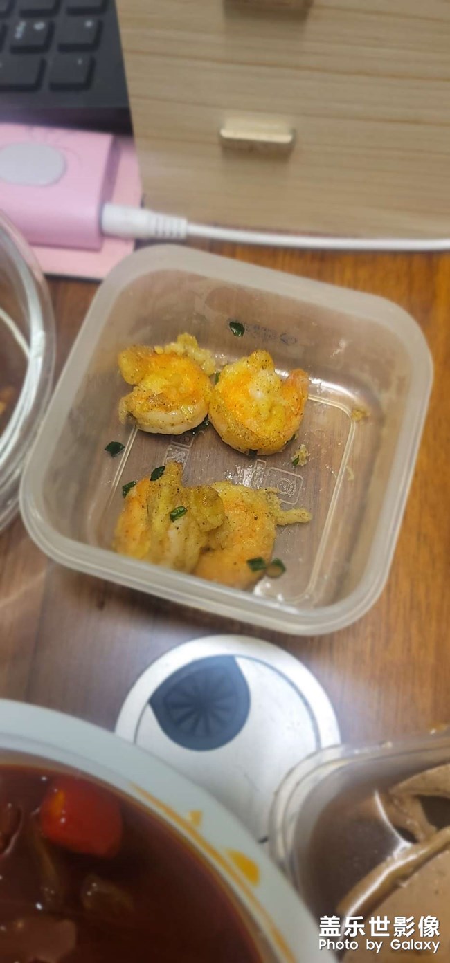 誘人的蝦仁