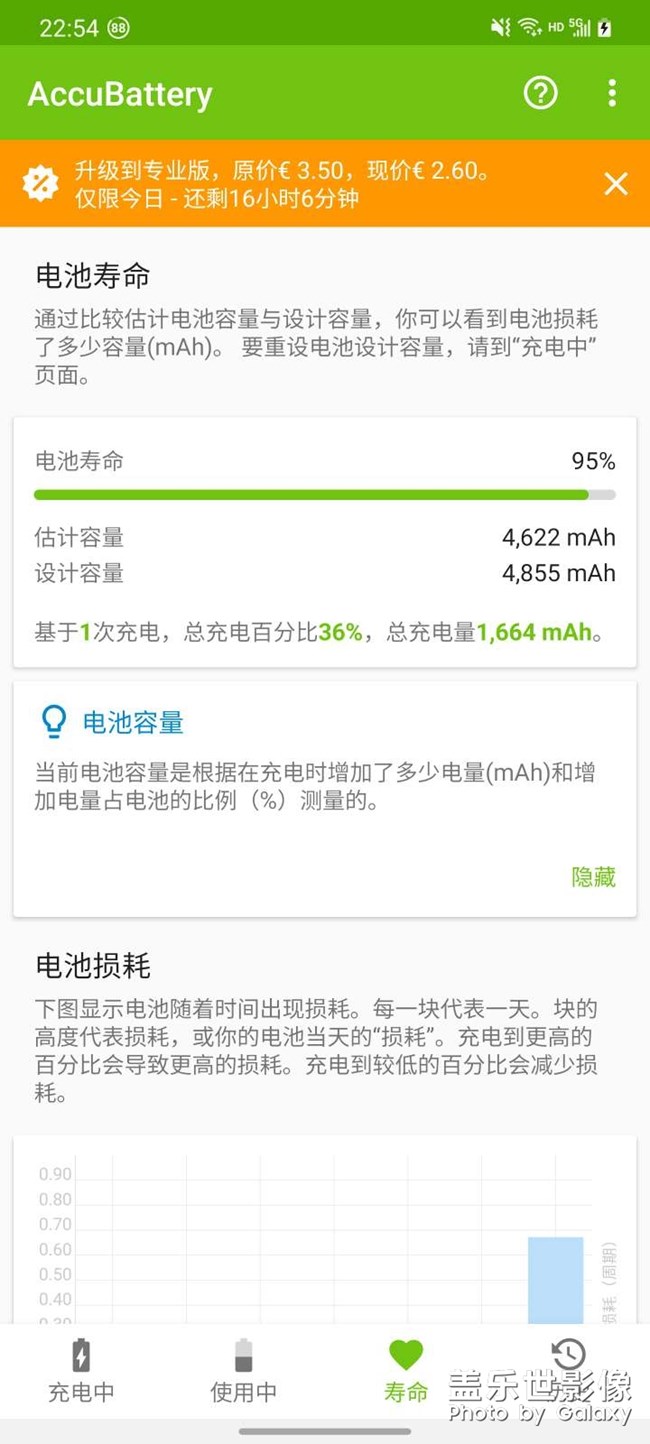 用這個(gè)軟件測試電池壽命才%95