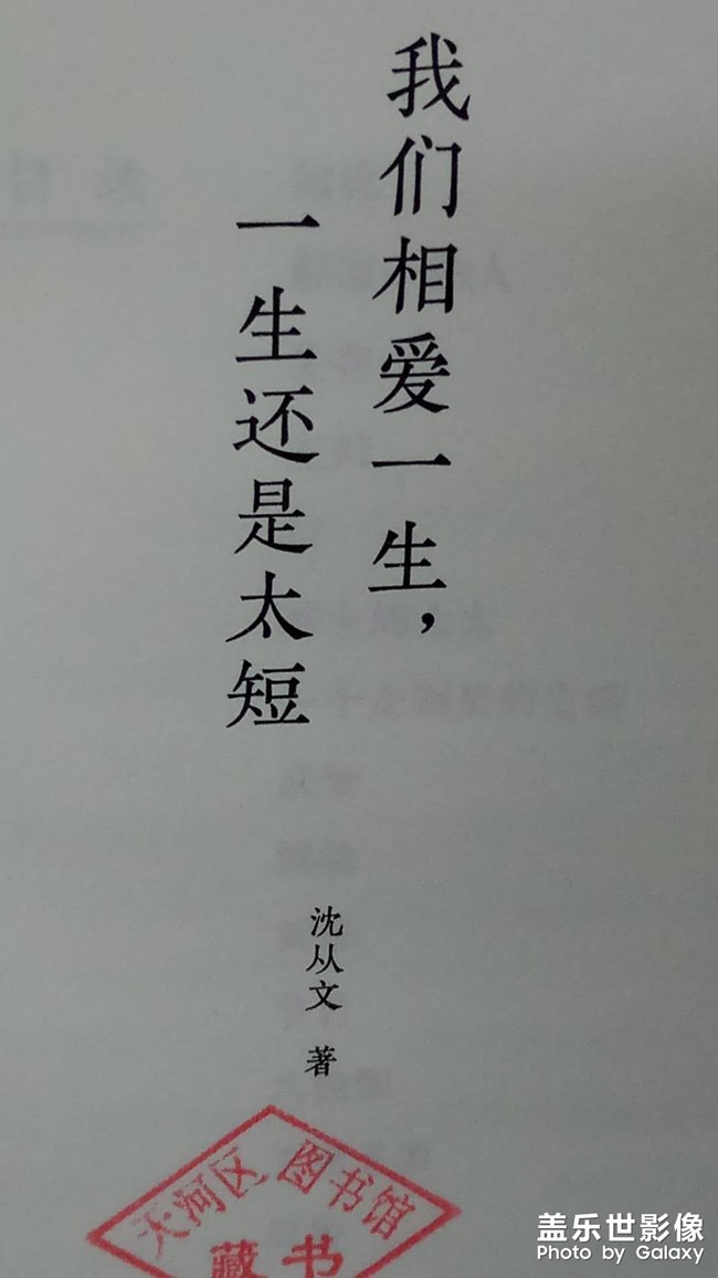 我們相愛一生，一生還是太短