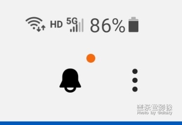 S21的5G顯示就不能和HD換位置嗎？