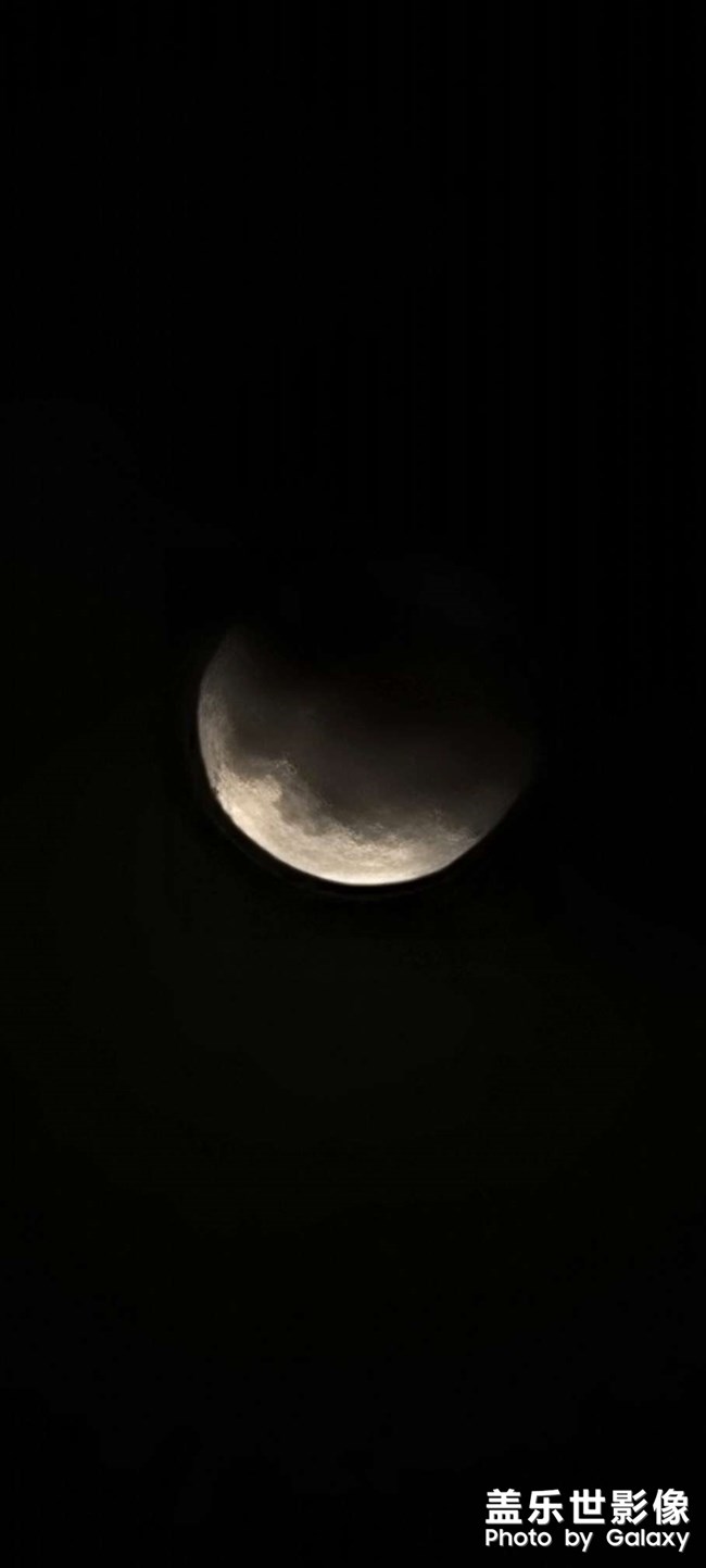 昨晚的超級月亮