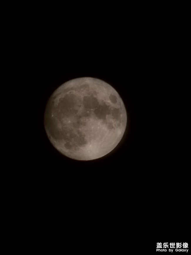 三星Galaxy S22Ultra 拍攝「月色」