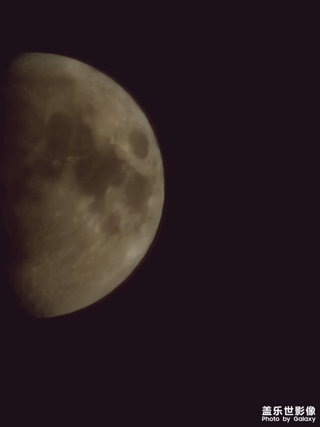 三星Galaxy S22Ultra 拍攝「月色」