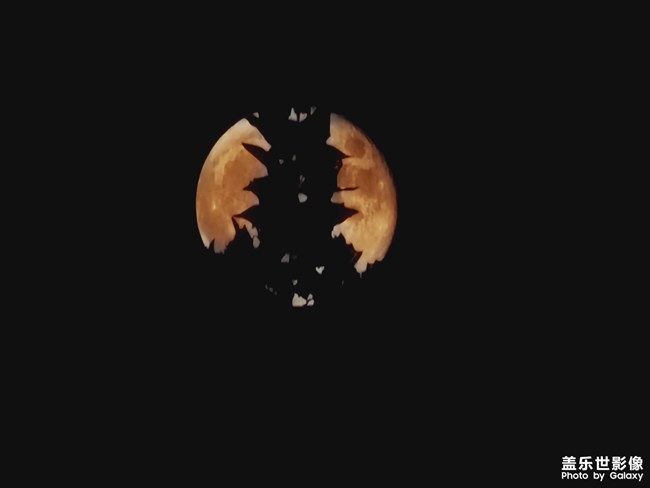 三星Galaxy S22Ultra 拍攝「月色」