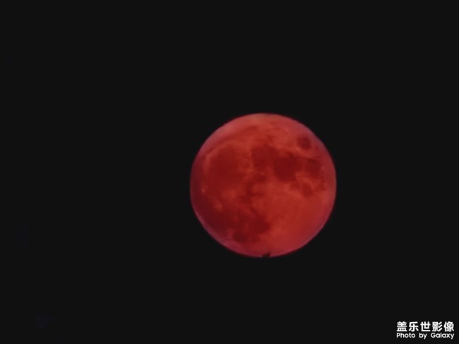 三星Galaxy S22Ultra 拍攝「月色」