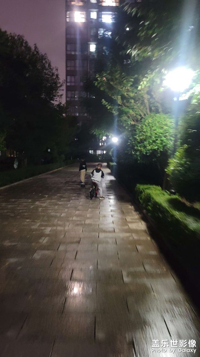 夜光也清晰