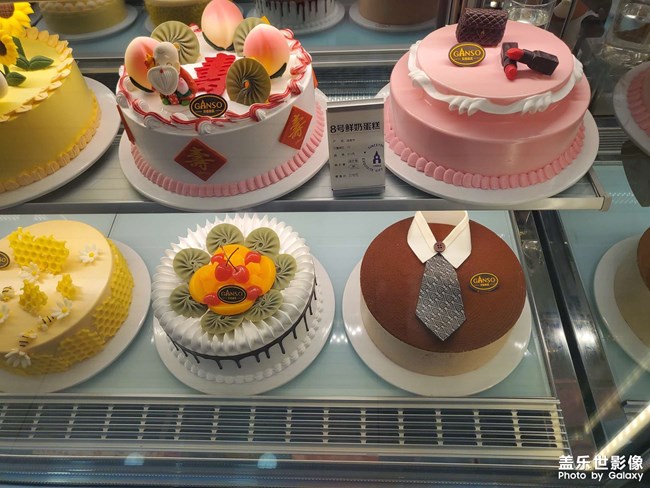 下班路上在元祖看到的好看的蛋糕