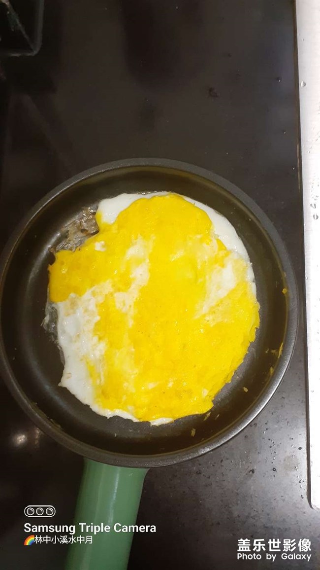 拍了一個(gè)煎蛋