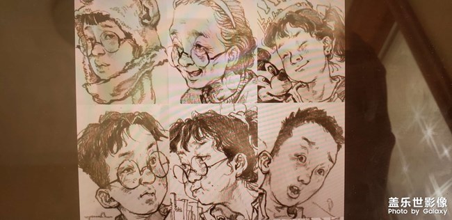 速寫面部表情