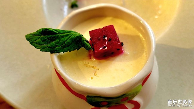 素食館的精美食品