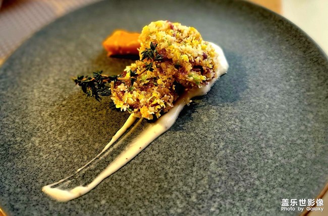 素食館的精美食品