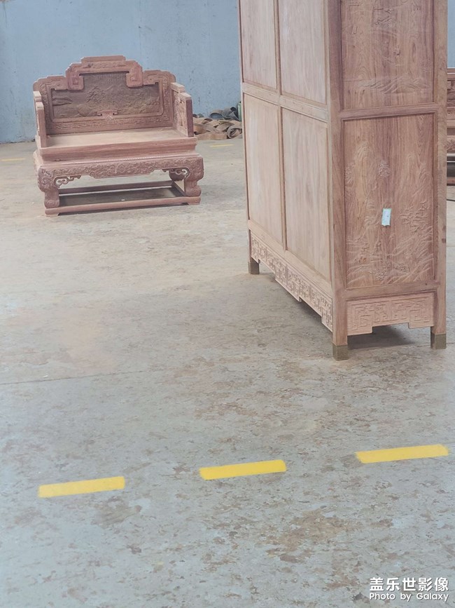 緬甸花梨寶座沙發(fā)