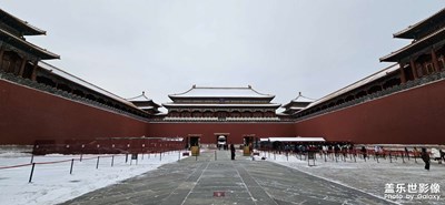 是你想象中雪后的故宮嗎